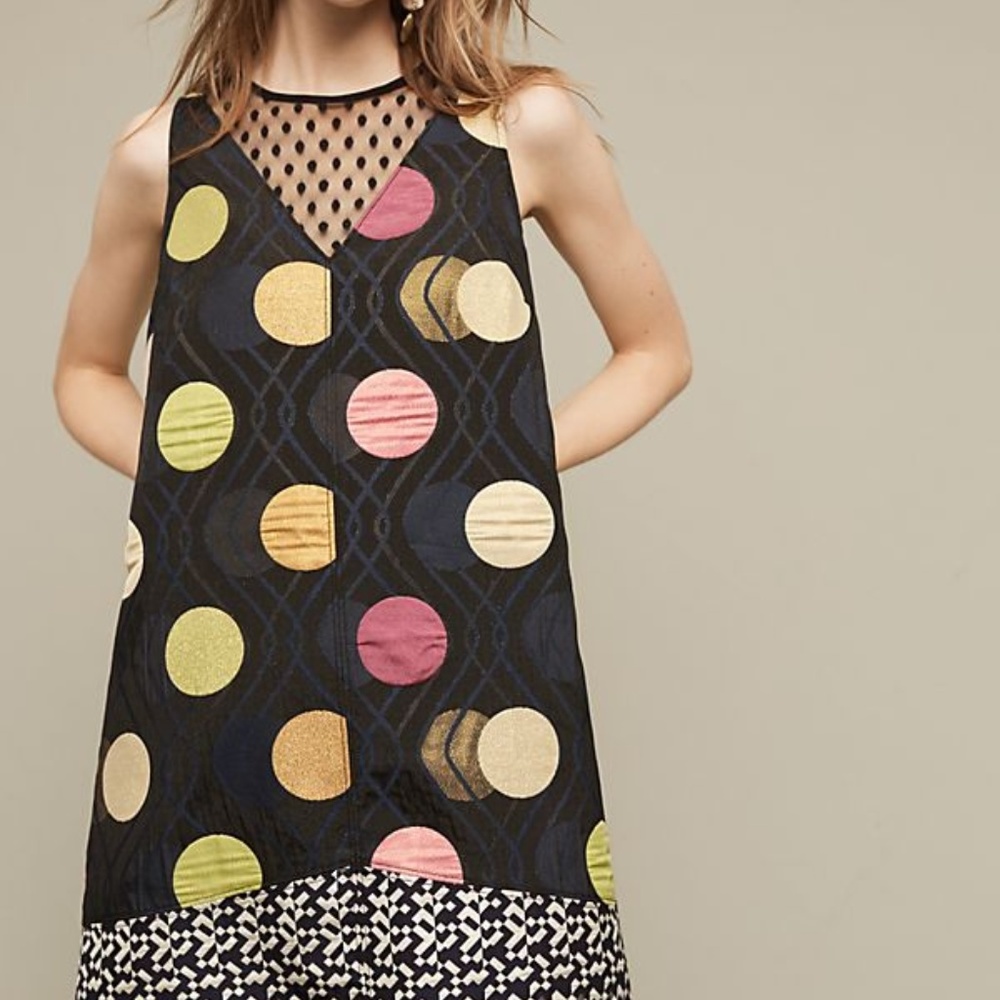 Tilde Jacquard Shift Dress